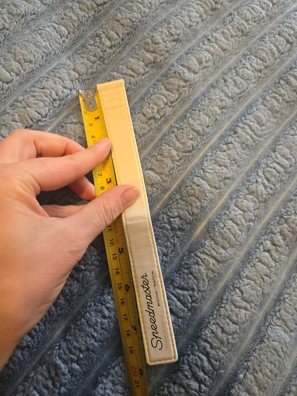 Swatch x Omega Speedmaster White Watch Strap